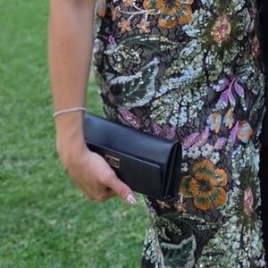 Floral sequined dress